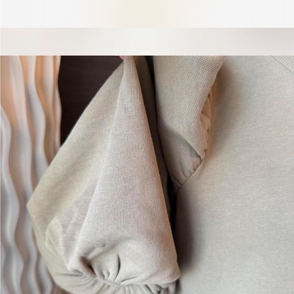 Rebecca Minkoff Tan Puff Sleeve Sheath Dress - Picture 4 of 7